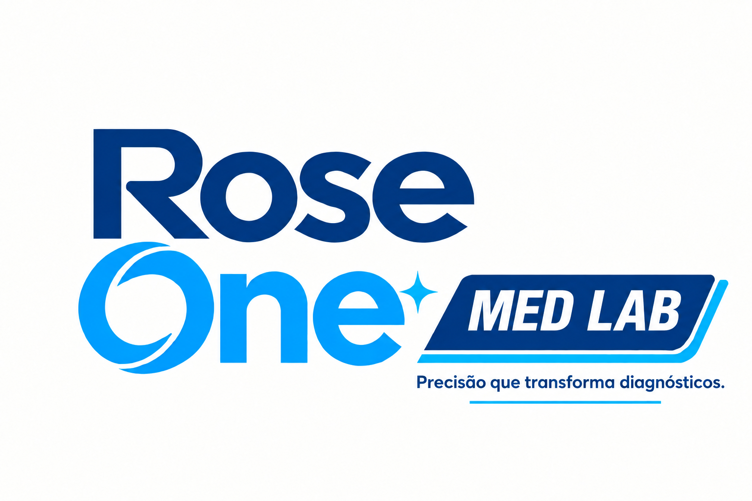 ROSEONE Med Lab — Precisão que transforma diagnósticos.
